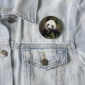 Cute Giant Panda Ronde Button 5,7 Cm (In situ)