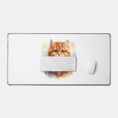 Cute Ginger Tabby Chat T-shirt classique (Clavier et souris)