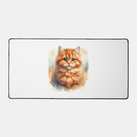 Cute Ginger Tabby Chat T-shirt classique (Recto)