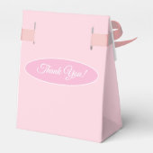 Cute Ginger Tabby Kitty Cat Hartelijk dank Bedankdoosjes (Achterkant)