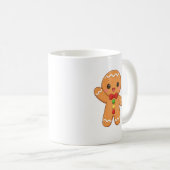 Cute Gingerbread Christmas Mug (Devant droit)