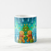 Cute Gingerbread Christmas Mug Wrap (Centre)