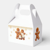 Cute Gingerbread Cookie Decorating Party Bedankdoosjes (Achterkant)