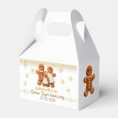 Cute Gingerbread Cookie Decorating Party Bedankdoosjes (Voorkant Zijde)