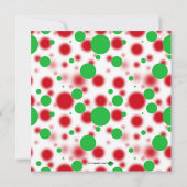 Cute Gingerbrood Cookie Exchange Holiday Invite Kaart (Achterkant)