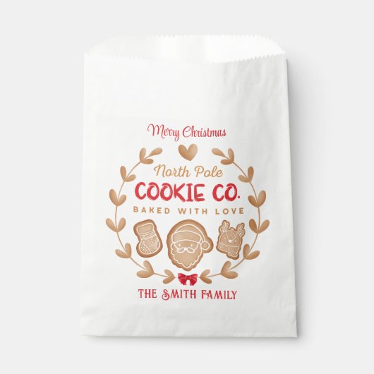 Cute Gingerbrood Cookies Kerstmis Bedankzakje (Voorkant)