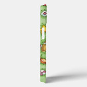 Cute Gingerbrood Man Bbladerhorn, kerstSnoep Case-Mate iPhone Case (Achterkant / Rechts)