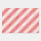 Cute Gingerbrood Man & Red Striped Kerstmis Inpakpapier Vel (Voorkant 2)