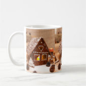 Cute Gingerbrood met kerstmis Koffiemok (Links)