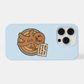 Cute Gingy Gingerbread Phone Case Christmas Gift (Verso Horizontal)