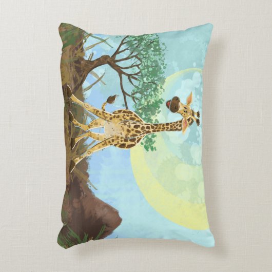 Cute Giraffe Accent Kussen (Voorkant(Verticaal))