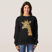 Cute Giraffe  Animal on Giraffe 1 Trui (Voorkant volledig)
