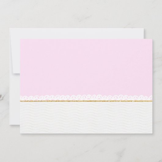 Cute Giraffe Anniversaire Fête Invitation (Dos)