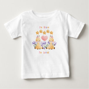 Cute Giraffe Baby T-Shirt Ik ben dapper - Ik wor