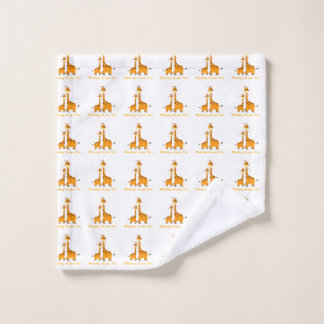 Cute Giraffe - Badkamer Handdoeken Set