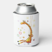 Cute Giraffe Blikjeskoeler (Blikje Achterkant)