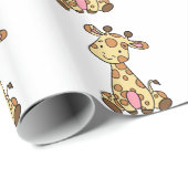 CUTE GIRAFFE CADEAUPAPIER (Rol Hoek)