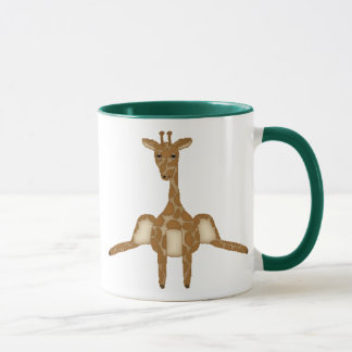 Cute Giraffe Coffee Mok