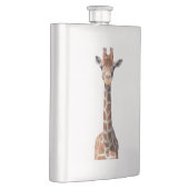 Cute giraffe face heupfles (Rechts)