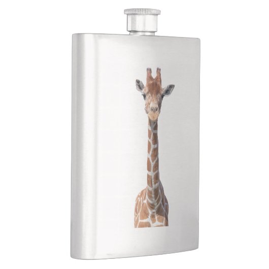 Cute giraffe face heupfles (Rechts)