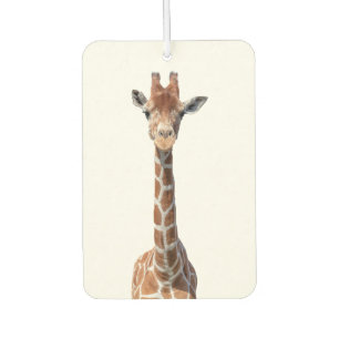 Cute giraffe face luchtverfrisser
