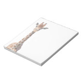 Cute giraffe face notitieblok (Gedraaid)
