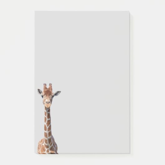 Cute giraffe face post-it® notes (Voorkant)