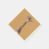 Cute giraffe face servet (Hoek)