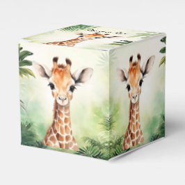 Cute Giraffe Jungle Baby Shower Party Beautiful Bedankdoosjes