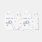 Cute Giraffe Jungle Safari Animal Birthday Bedankdoosjes (Uitgevouwen)