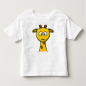 Cute giraffe kinder shirts (Voorkant)