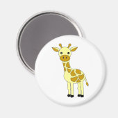 Cute Giraffe Magneet (Voorkant / Achterkant)