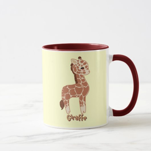 Cute Giraffe Mok (Rechts)