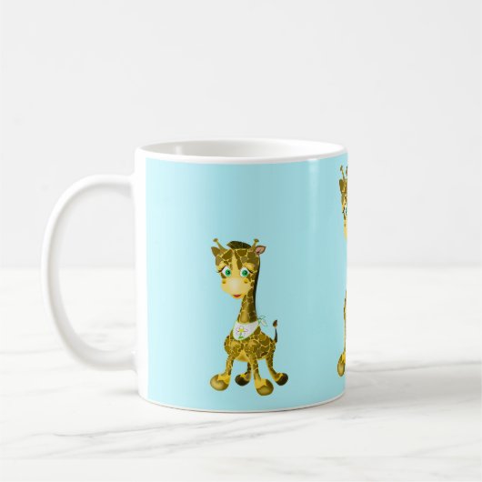 Cute Giraffe Mug (Gauche)