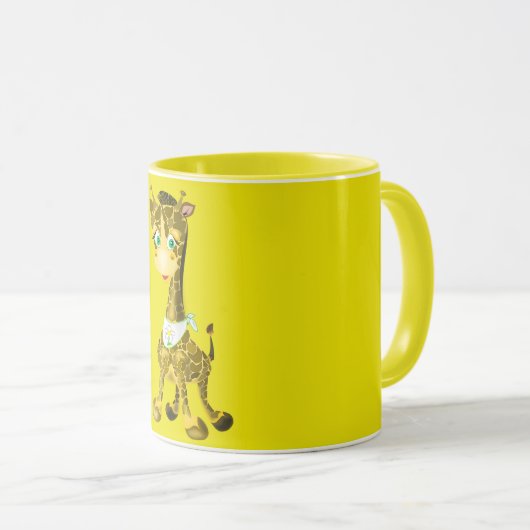 Cute Giraffe Mug (Devant droit)