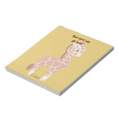 Cute Giraffe Notitieblok (Gedraaid)