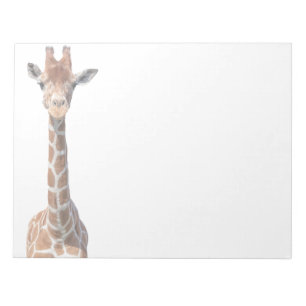 Cute giraffe notitieblok
