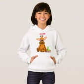 Cute Giraffe portant des lunettes (Devant entier)