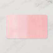 Cute giraffe safari girl diaplons informatiekaartje (Achterkant)