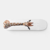 Cute giraffe skateboard (Horizontaal)