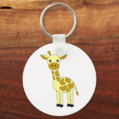 Cute Giraffe Sleutelhanger (Voorkant)