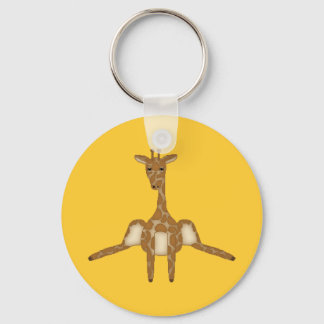 Cute Giraffe Sleutelhanger