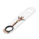 Cute giraffe speed flessenopener (Voorkant Gekanteld)