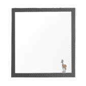 Cute Giraffe; stijlvol Notitieblok (Voorkant)