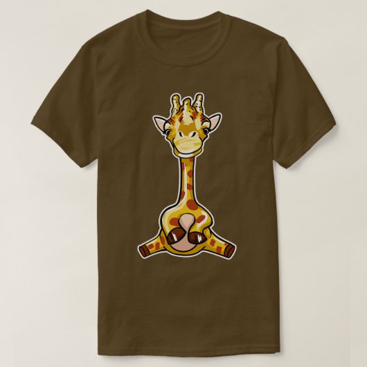 Cute Giraffe T-shirt (Design voorkant)