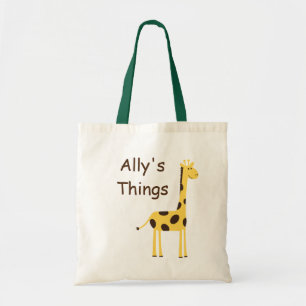 Cute Giraffe Tote Bag