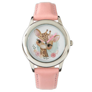 Cute Giraffe Watch Horloge