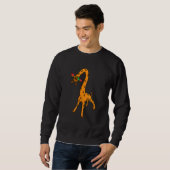 Cute Giraffe Zookeeper Trui (Voorkant volledig)