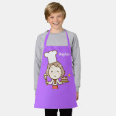 Cute Girl Chef Schort (Gedragen)