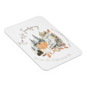 Cute Girl Friendsgiving Thanksgiving Dinner Magneet (Rechterzijde)